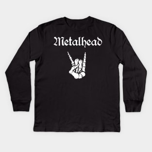 Metalhead Kids Long Sleeve T-Shirt